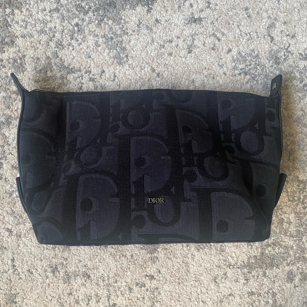 Dior Maxi Dior Oblique jacquard Toiletry bag